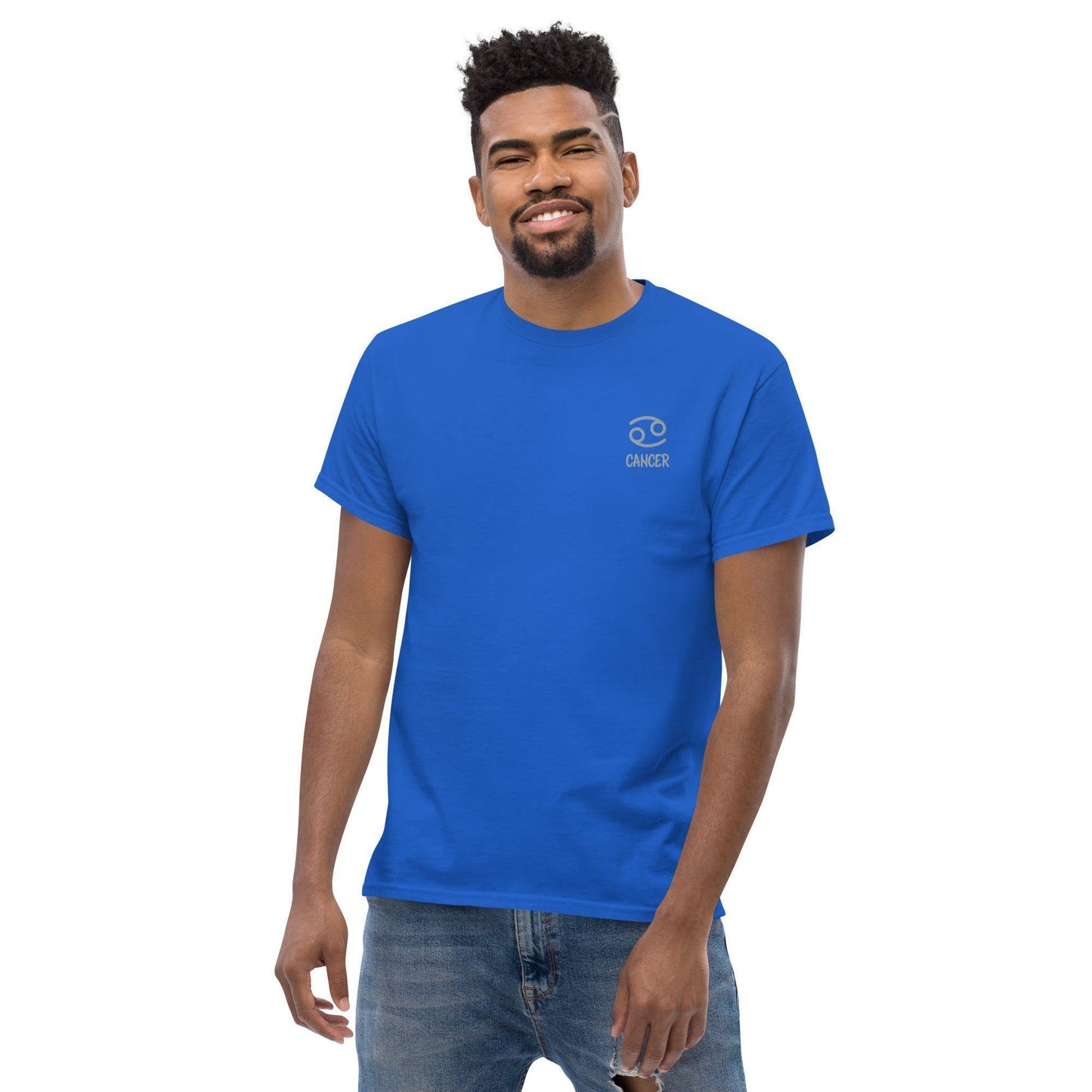 Besticktest Sternzeichen Krebs Herren T-Shirt T-Shirt 36.99 bestickt, Herren, Krebs, Sternzeichen, T-Shirt JLR Design