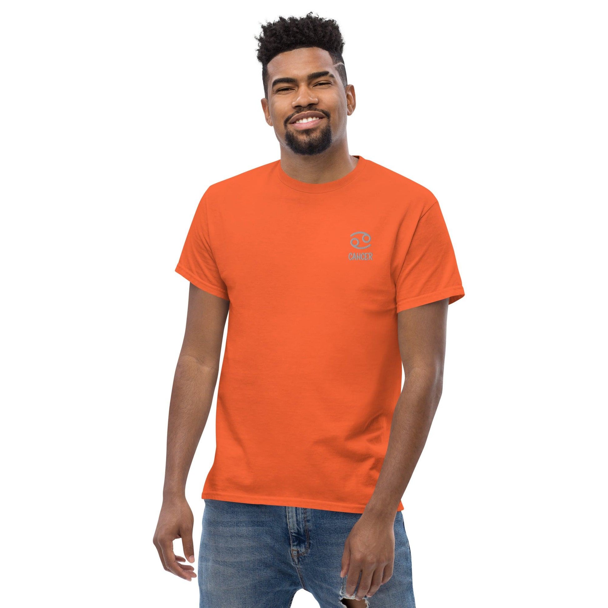 Besticktest Sternzeichen Krebs Herren T-Shirt T-Shirt 36.99 bestickt, Herren, Krebs, Sternzeichen, T-Shirt JLR Design