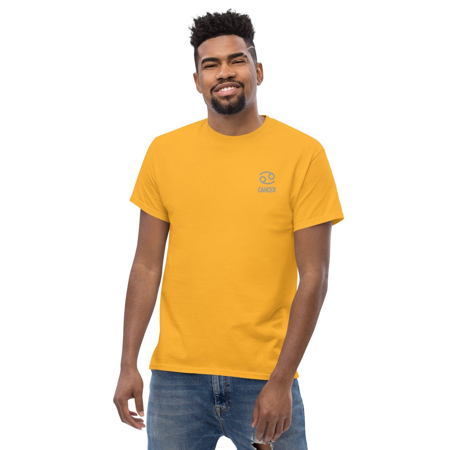 Besticktest Sternzeichen Krebs Herren T-Shirt T-Shirt 36.99 bestickt, Herren, Krebs, Sternzeichen, T-Shirt JLR Design