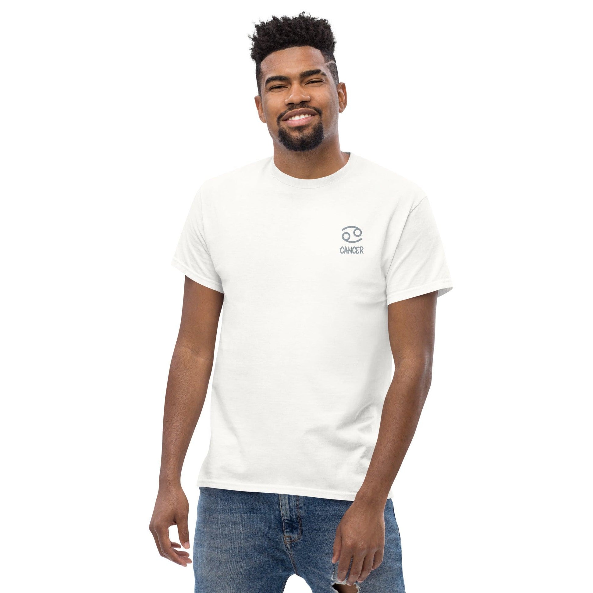 Besticktest Sternzeichen Krebs Herren T-Shirt T-Shirt 36.99 bestickt, Herren, Krebs, Sternzeichen, T-Shirt JLR Design