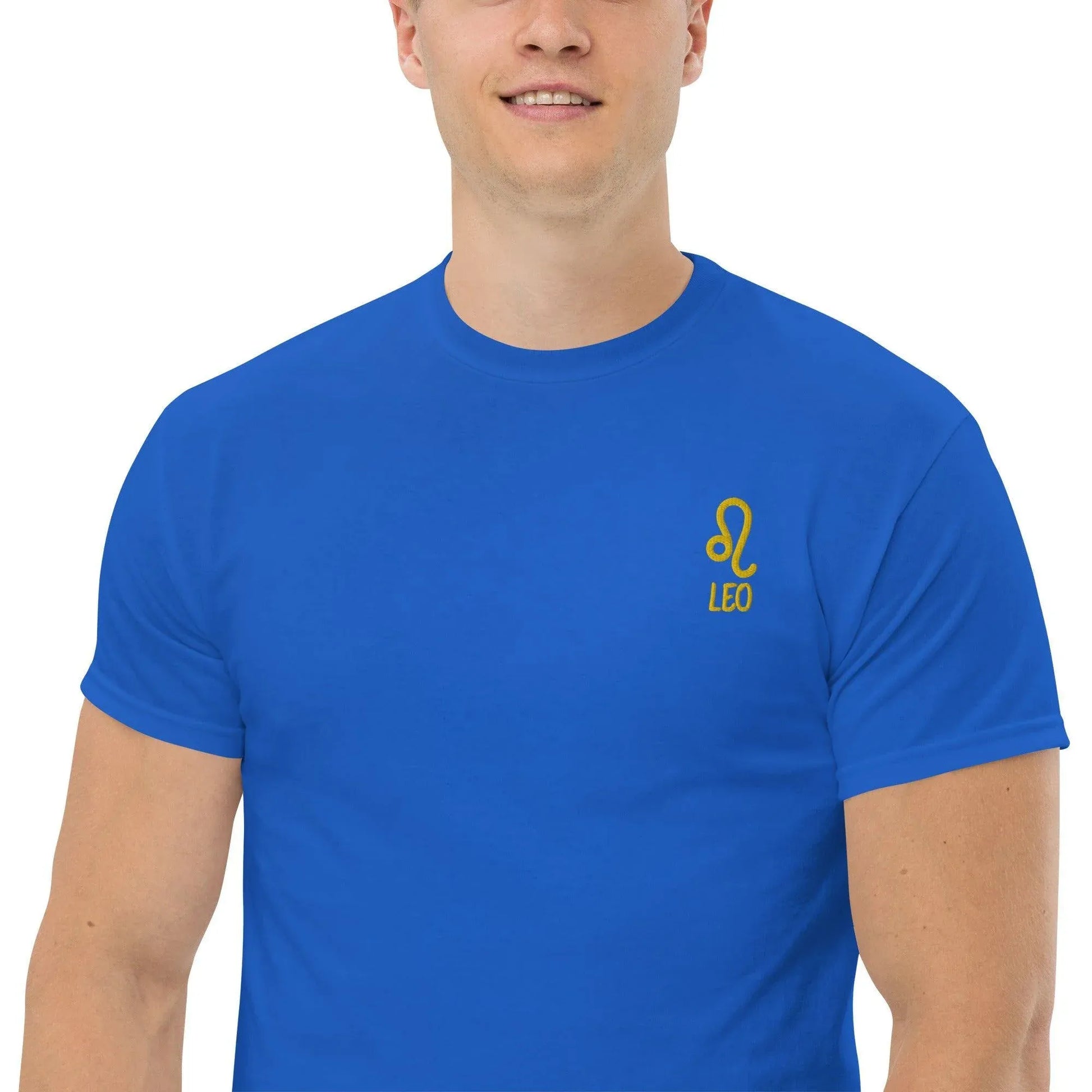 besticktest-sternzeichen-lowe-herren-t-shirt-t-shirt-jlr-design-15 - JLR Design