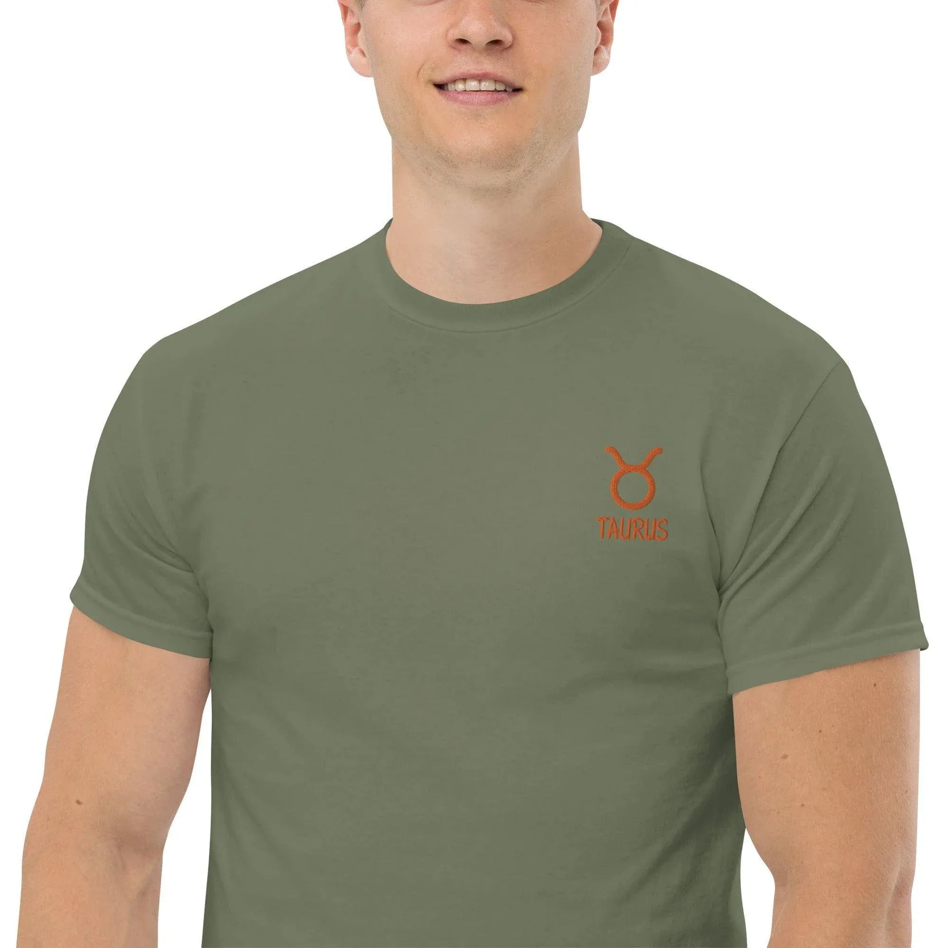 besticktest-sternzeichen-stier-herren-t-shirt-t-shirt-jlr-design-93172 - JLR Design
