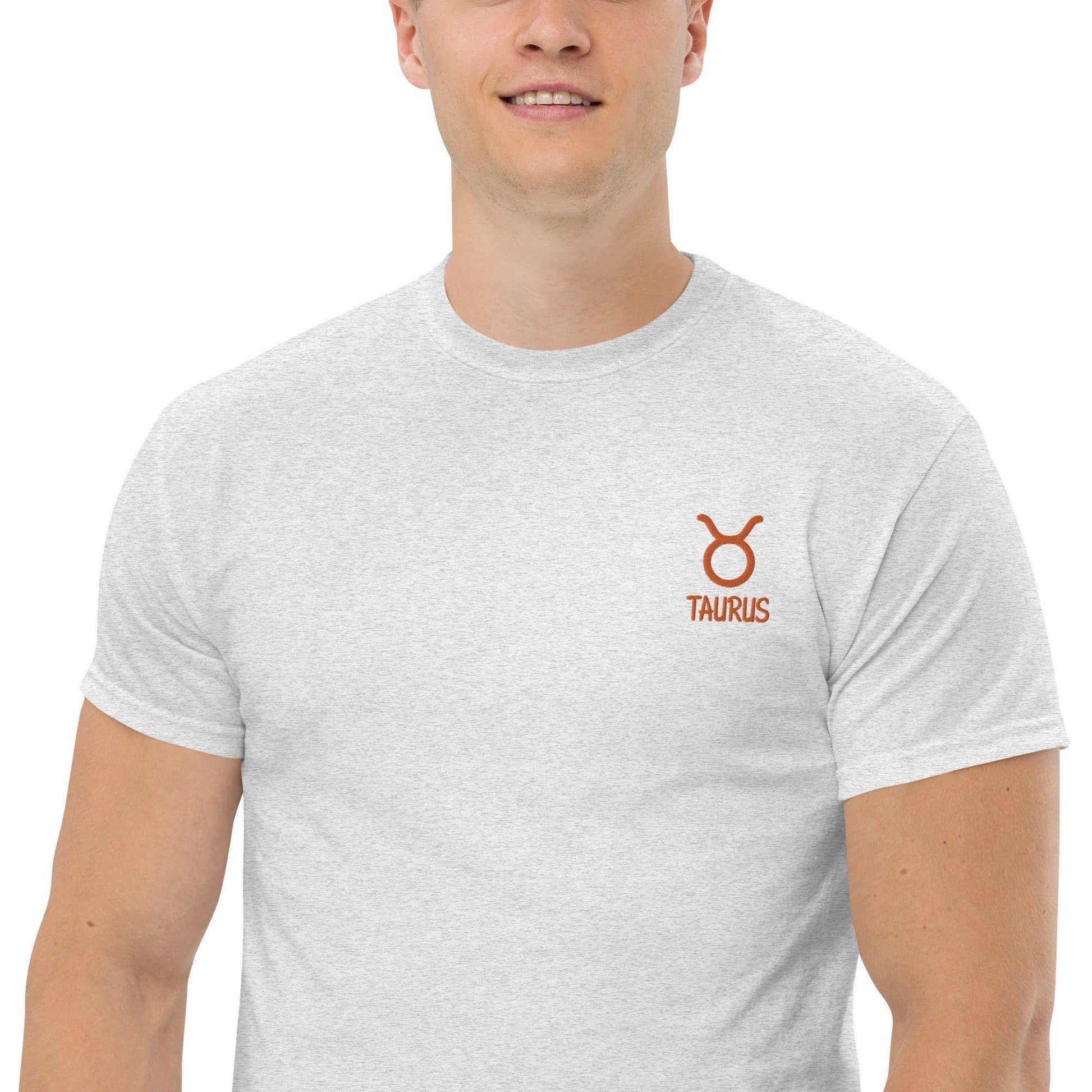 besticktest-sternzeichen-stier-herren-t-shirt-t-shirt-jlr-design-94263 - JLR Design