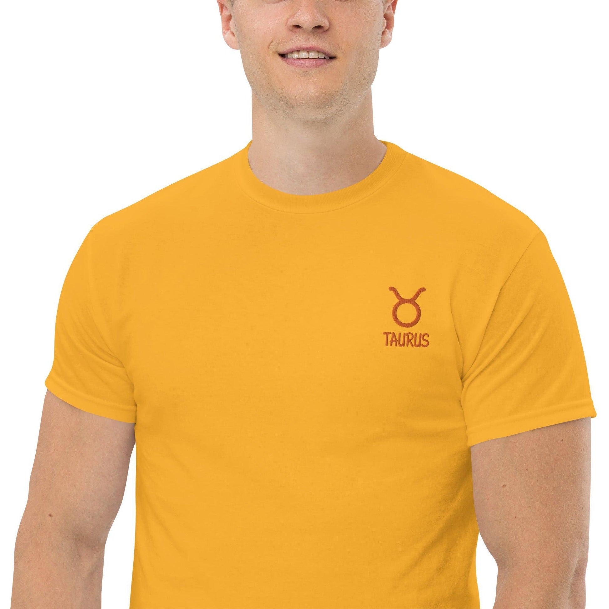 Besticktest Sternzeichen Stier Herren T-Shirt T-Shirt JLR Design