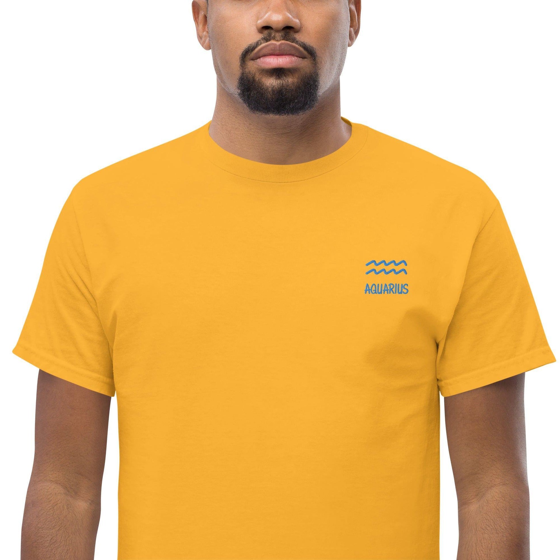 Besticktest Sternzeichen Wassermann Herren T-Shirt T-Shirt 36.99 bestickt, Herren, Sternzeichen, T-Shirt, Wassermann JLR Design