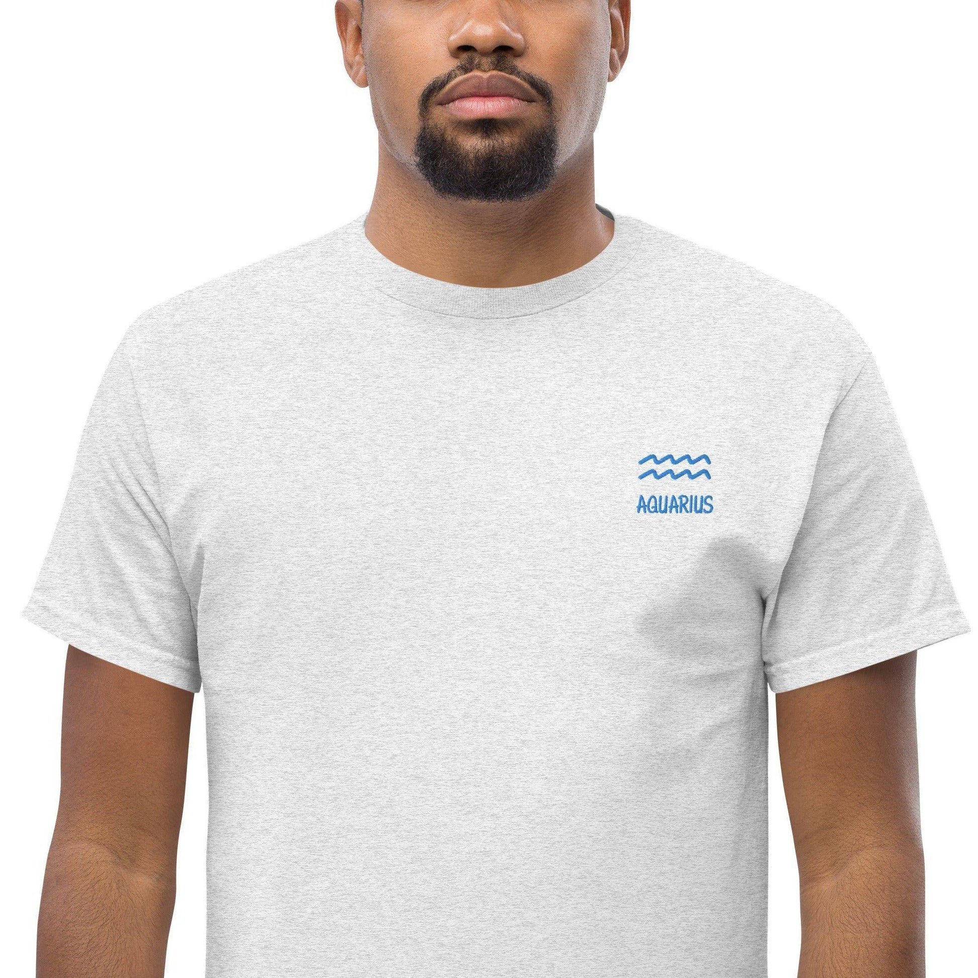 besticktest-sternzeichen-wassermann-herren-t-shirt-t-shirt-jlr-design-10518 - JLR Design
