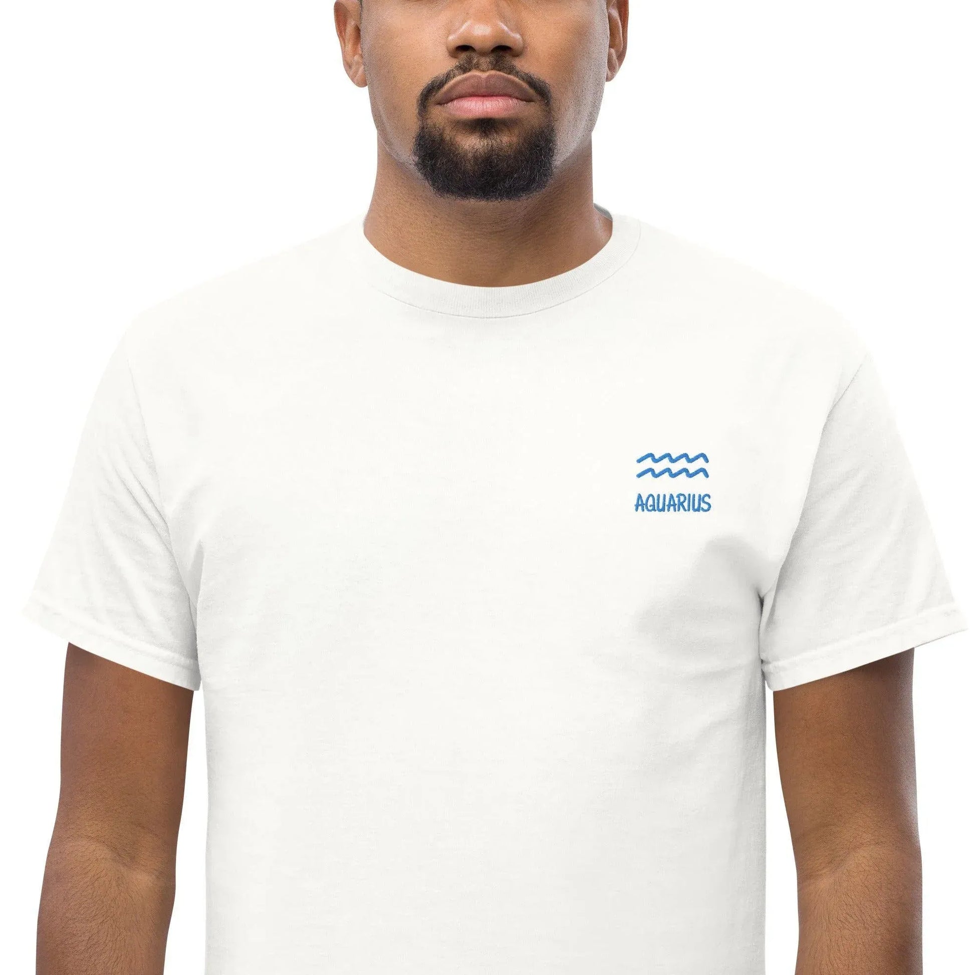 besticktest-sternzeichen-wassermann-herren-t-shirt-t-shirt-jlr-design-66689 - JLR Design