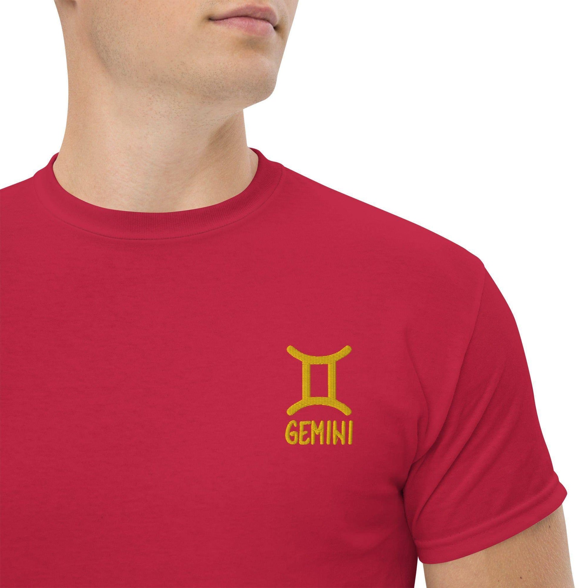 besticktest-sternzeichen-zwilling-herren-t-shirt-t-shirt-jlr-design-12 - JLR Design