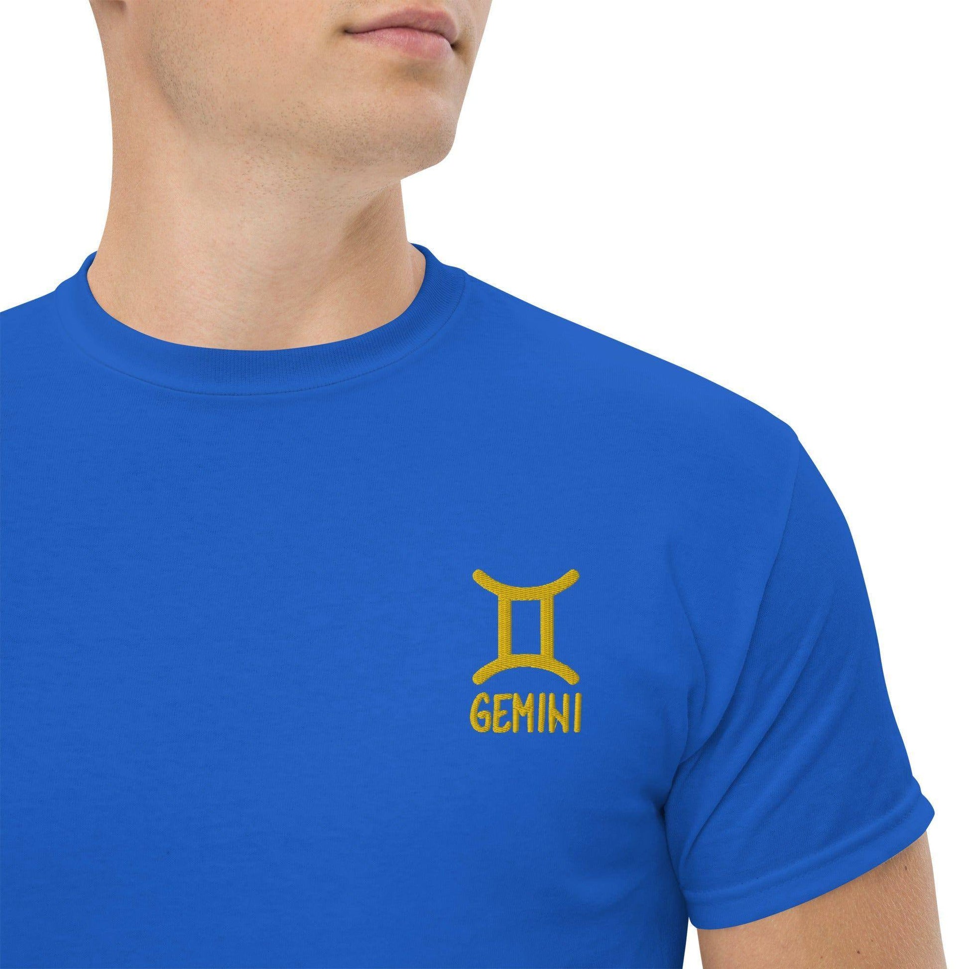 besticktest-sternzeichen-zwilling-herren-t-shirt-t-shirt-jlr-design-15 - JLR Design
