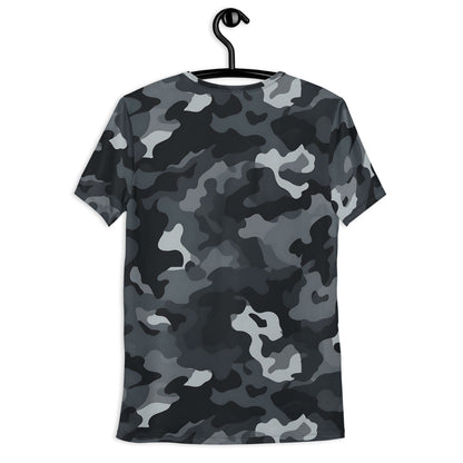 Black Camouflage v1 Sport-T-Shirt für Herren Sport T-Shirt JLR Design