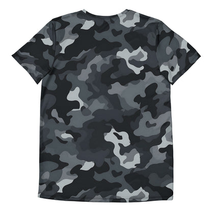 Black Camouflage v1 Sport-T-Shirt für Herren Sport T-Shirt JLR Design