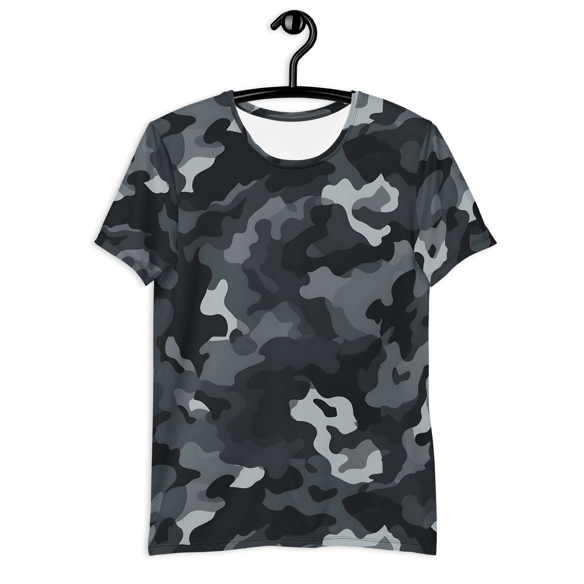 Black Camouflage v1 Sport-T-Shirt für Herren Sport T-Shirt JLR Design