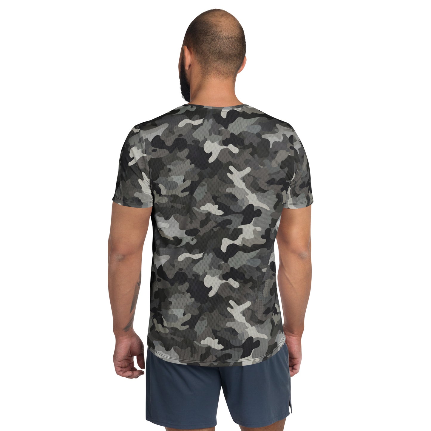 Black Camouflage v2 Sport-T-Shirt für Herren Sport T-Shirt JLR Design