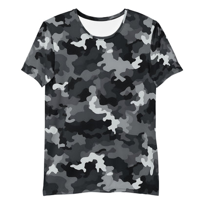 Black Camouflage v3 Sport-T-Shirt für Herren Sport T-Shirt JLR Design