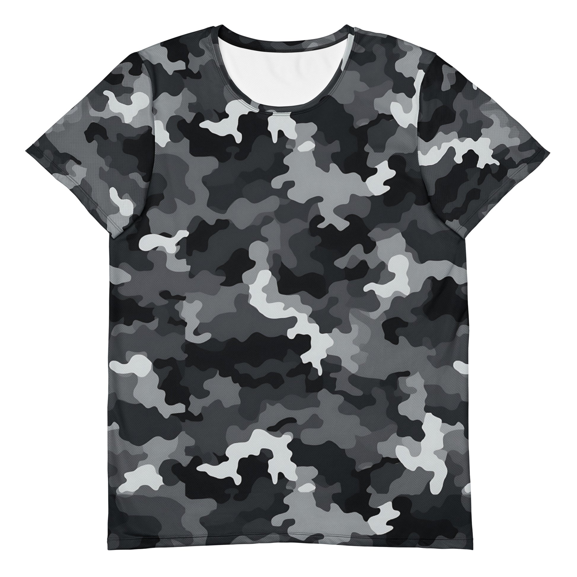 Black Camouflage v3 Sport-T-Shirt für Herren Sport T-Shirt JLR Design
