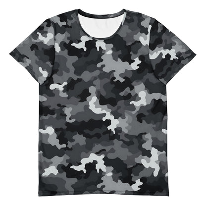 Black Camouflage v3 Sport-T-Shirt für Herren Sport T-Shirt JLR Design