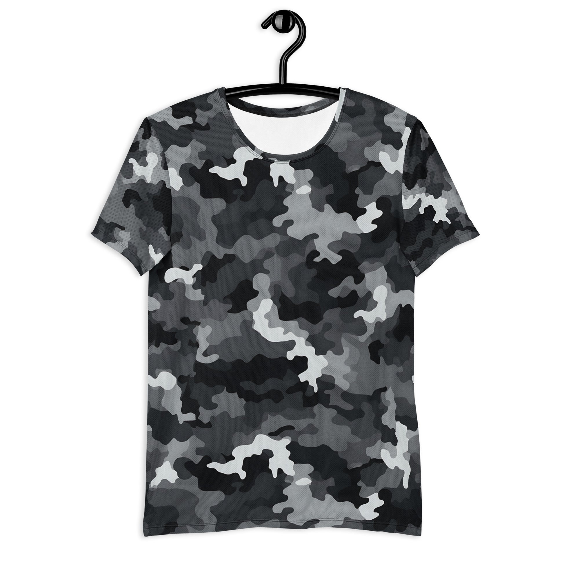 Black Camouflage v3 Sport-T-Shirt für Herren Sport T-Shirt JLR Design