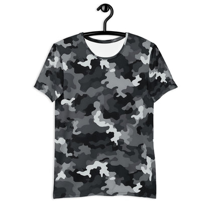 Black Camouflage v3 Sport-T-Shirt für Herren Sport T-Shirt JLR Design