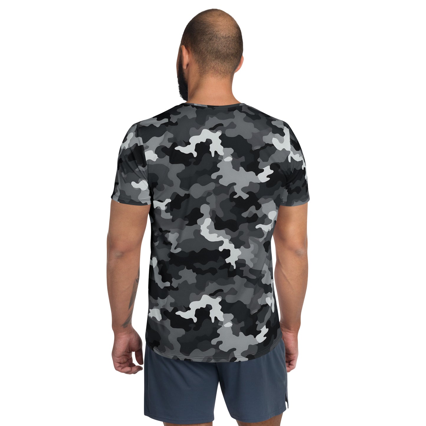 Black Camouflage v3 Sport-T-Shirt für Herren Sport T-Shirt JLR Design