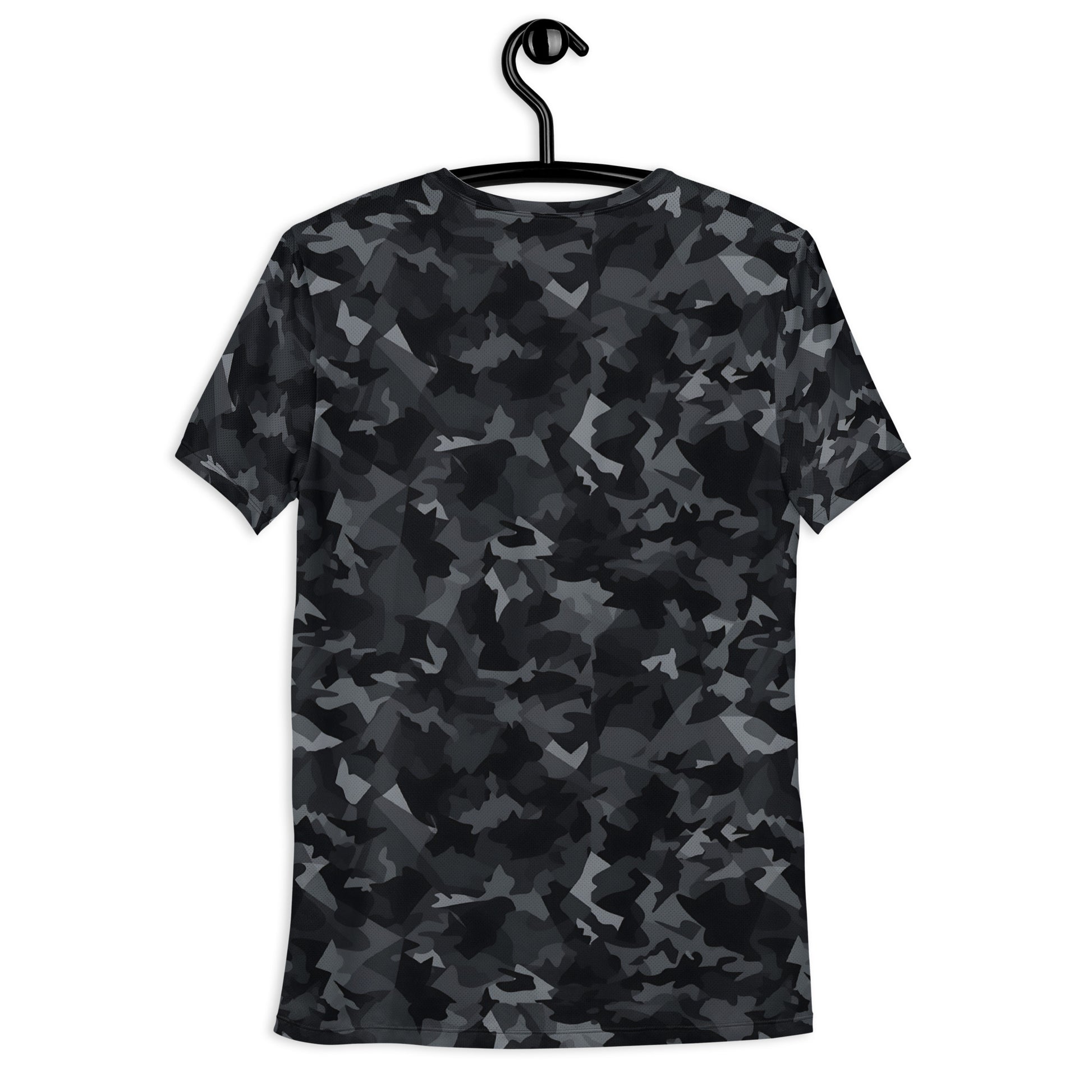 Black Camouflage v4 Sport-T-Shirt für Herren Sport T-Shirt JLR Design