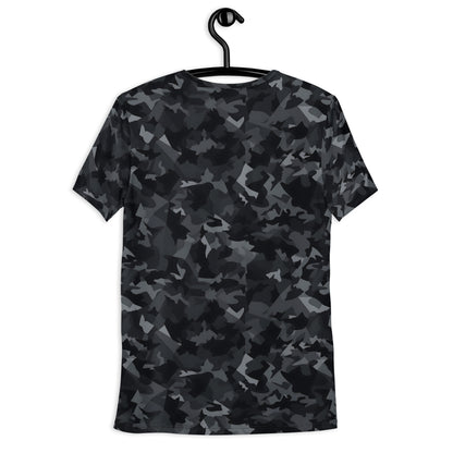 Black Camouflage v4 Sport-T-Shirt für Herren Sport T-Shirt JLR Design