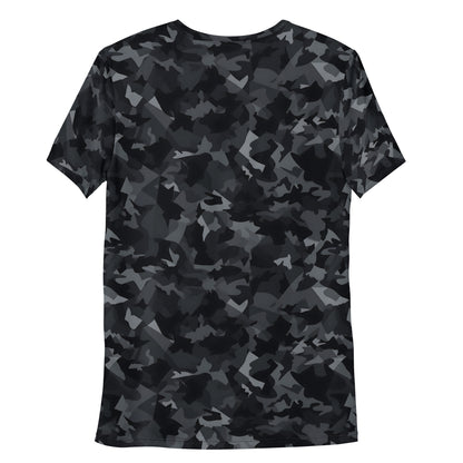 Black Camouflage v4 Sport-T-Shirt für Herren Sport T-Shirt JLR Design