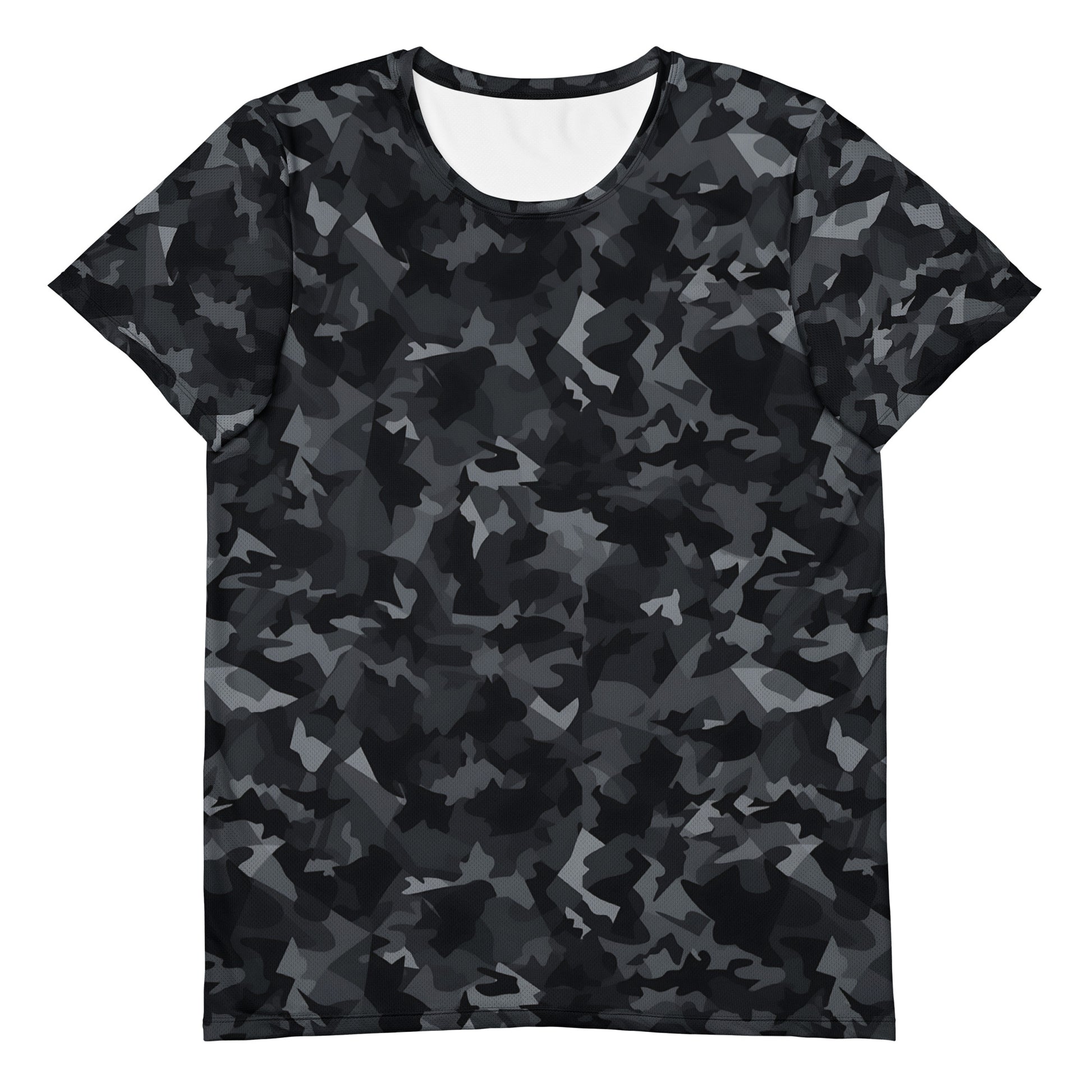 Black Camouflage v4 Sport-T-Shirt für Herren Sport T-Shirt JLR Design