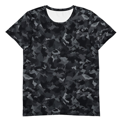 Black Camouflage v4 Sport-T-Shirt für Herren Sport T-Shirt JLR Design