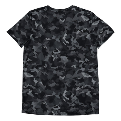 Black Camouflage v4 Sport-T-Shirt für Herren Sport T-Shirt JLR Design