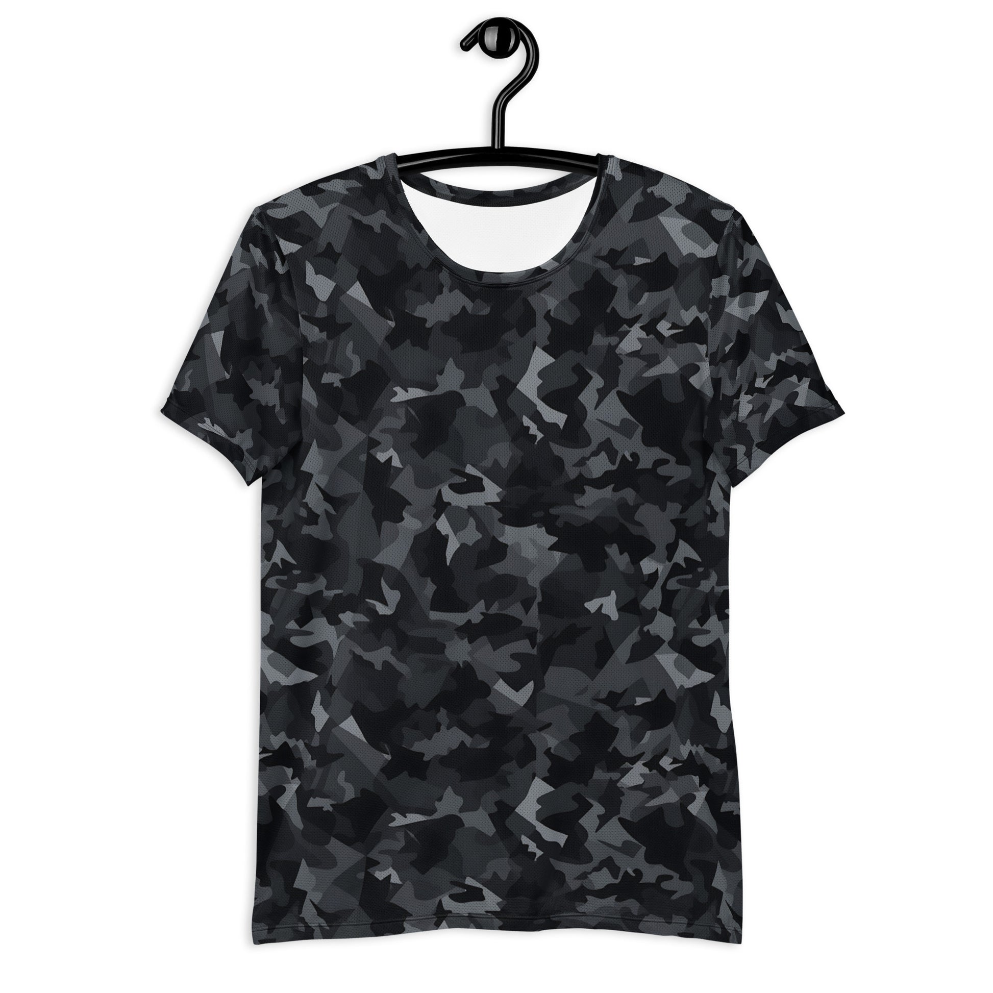 Black Camouflage v4 Sport-T-Shirt für Herren Sport T-Shirt JLR Design