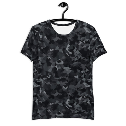 Black Camouflage v4 Sport-T-Shirt für Herren Sport T-Shirt JLR Design