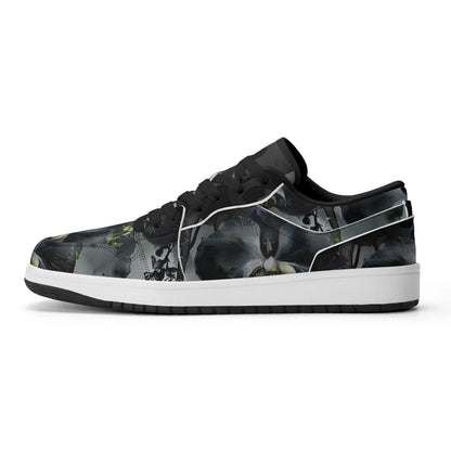 black-garden-low-top-leder-sneaker-fur-damen-sneaker-jlr-design-84335 - JLR Design