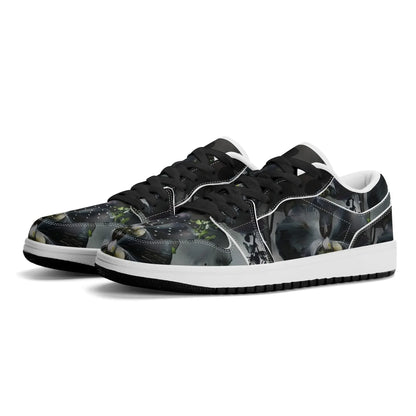 black-garden-low-top-leder-sneaker-fur-herren-sneaker-jlr-design-48155 - JLR Design