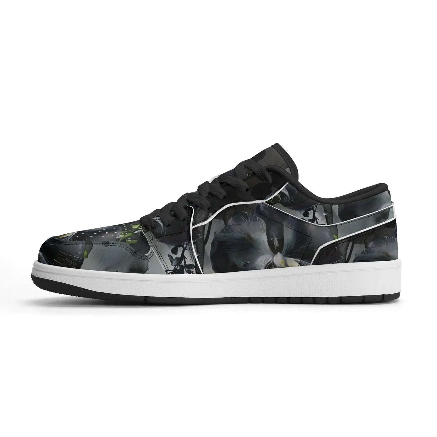 black-garden-low-top-leder-sneaker-fur-herren-sneaker-jlr-design-32387 - JLR Design