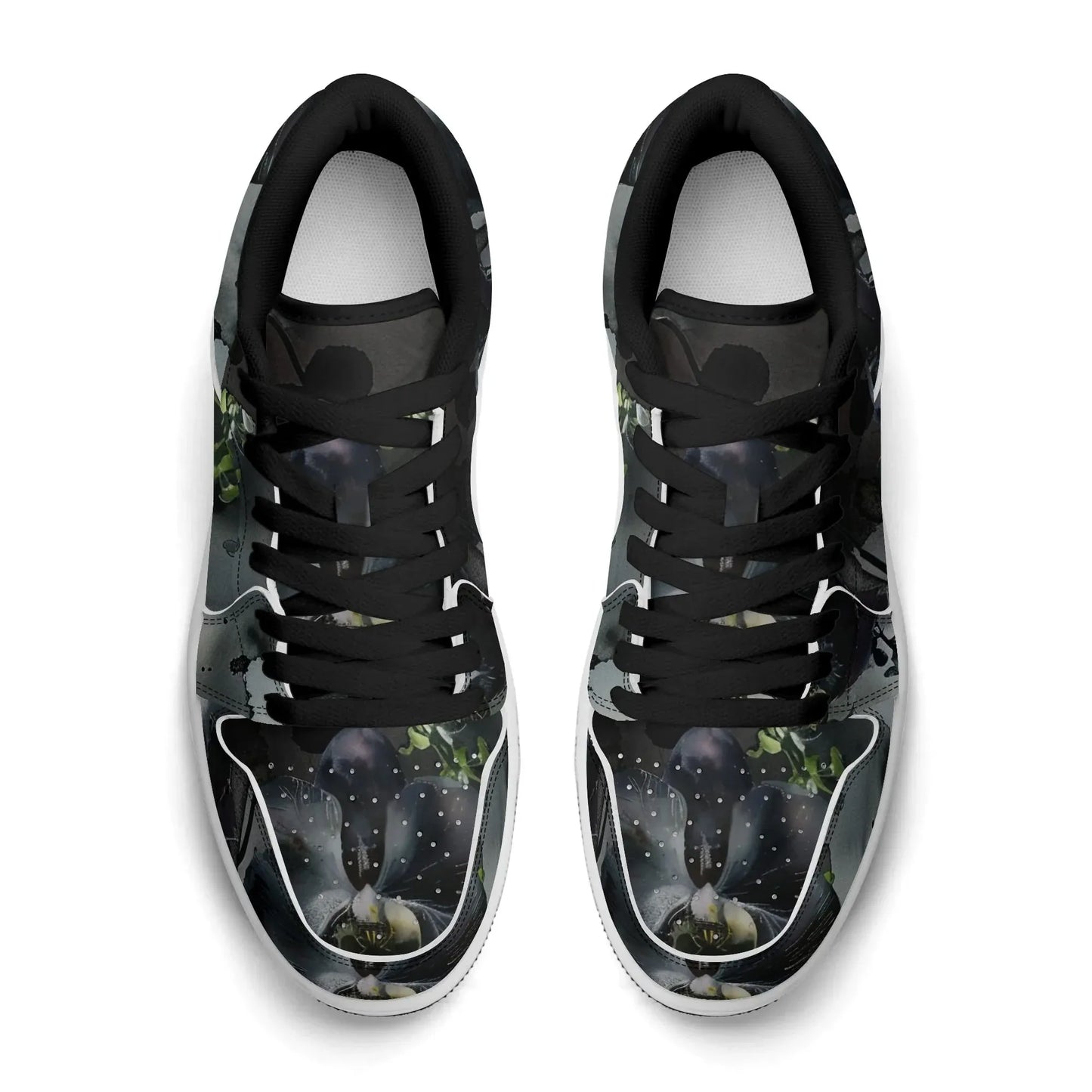 black-garden-low-top-leder-sneaker-fur-herren-sneaker-jlr-design-71326 - JLR Design