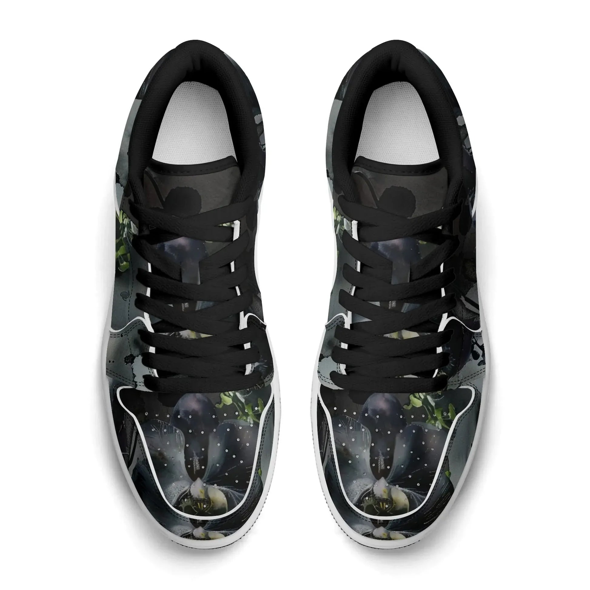 black-garden-low-top-leder-sneaker-fur-herren-sneaker-jlr-design-71326 - JLR Design