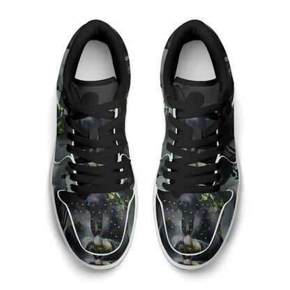 black-garden-low-top-leder-sneaker-fur-herren-sneaker-jlr-design-71326 - JLR Design