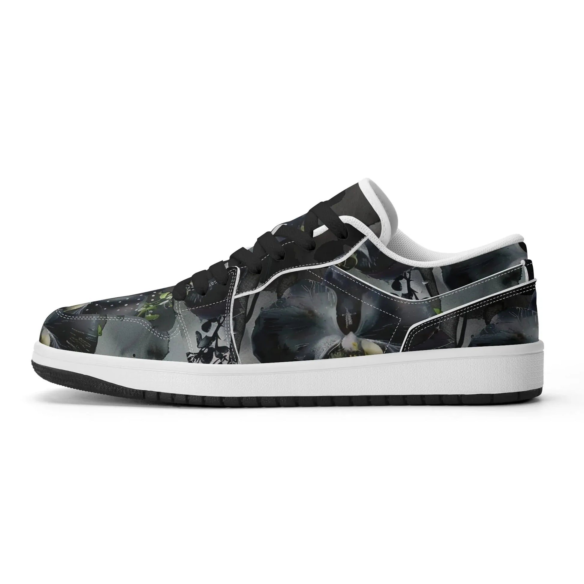 black-garden-low-top-leder-sneaker-fur-herren-sneaker-jlr-design-26149 - JLR Design