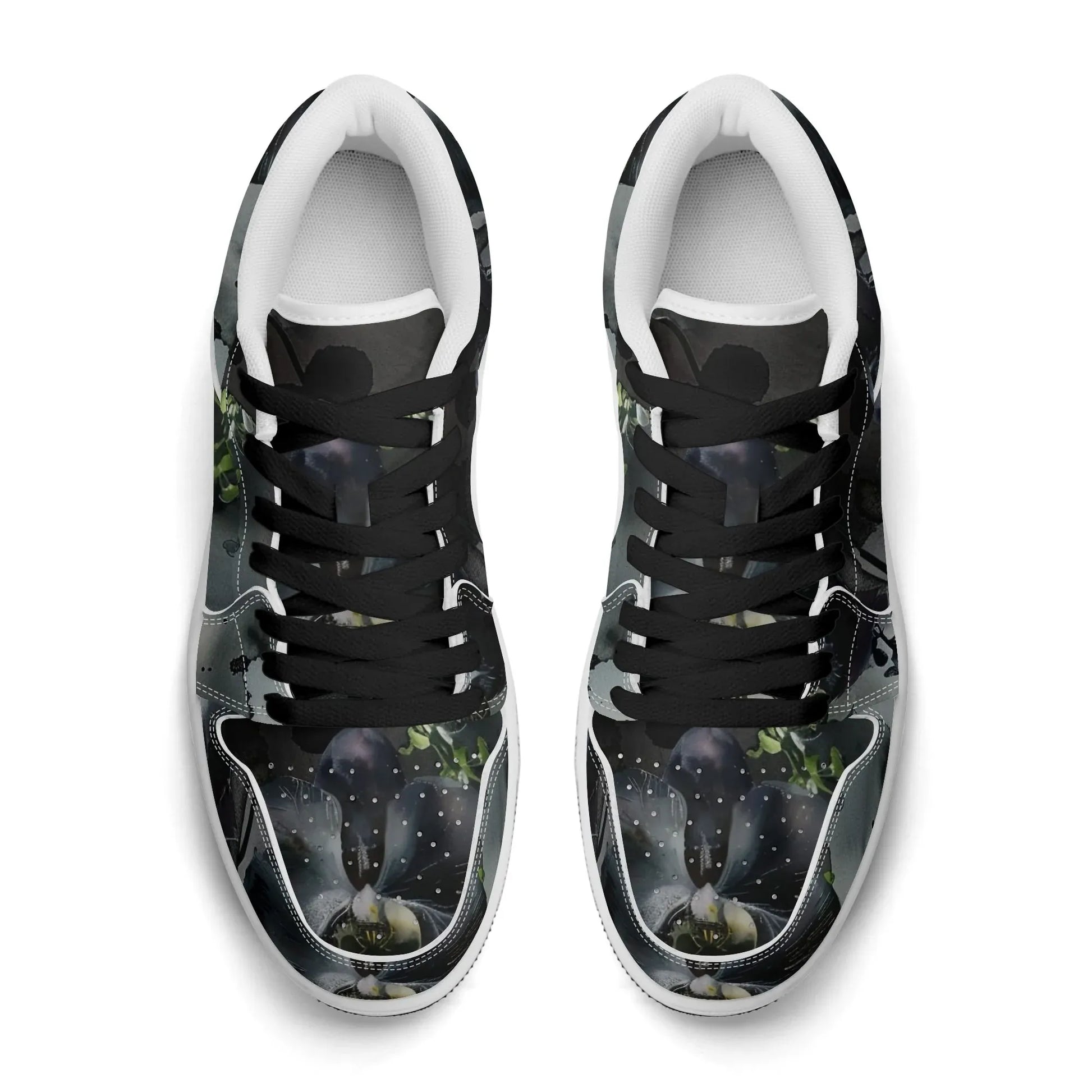 black-garden-low-top-leder-sneaker-fur-herren-sneaker-jlr-design-23458 - JLR Design