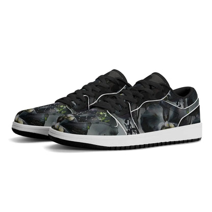 black-garden-low-top-leder-sneaker-fur-herren-sneaker-jlr-design-68098 - JLR Design