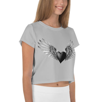 Black Heart Crop Top Crop Top 44.99 Black, Crop, Heart, Top JLR Design