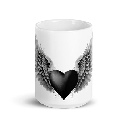 Black Heart Tasse Tasse 34.99 Black, Heart, Tasse JLR Design