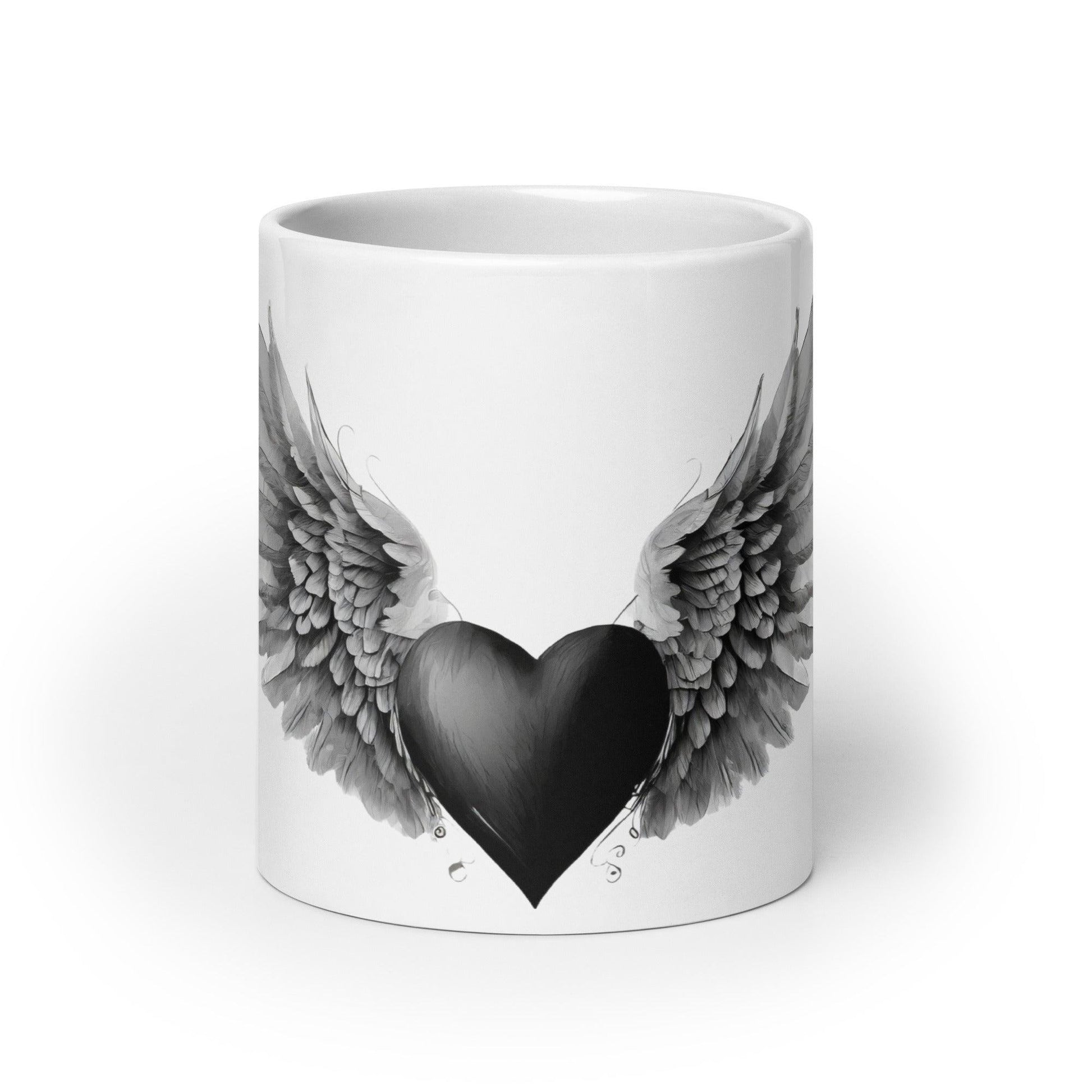 Black Heart Tasse Tasse 34.99 Black, Heart, Tasse JLR Design