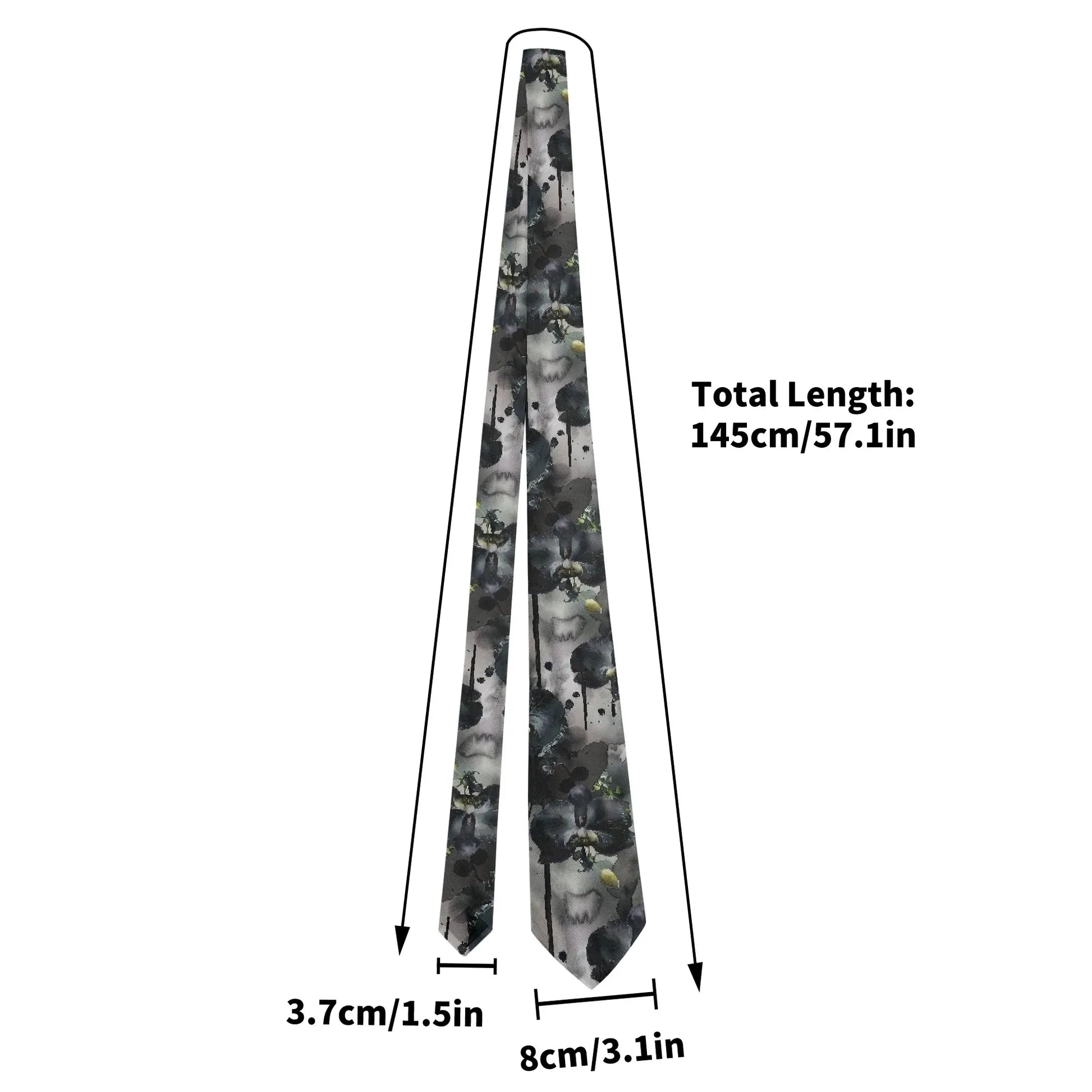 black-orchid-krawatte-krawatte-jlr-design-55456 - JLR Design
