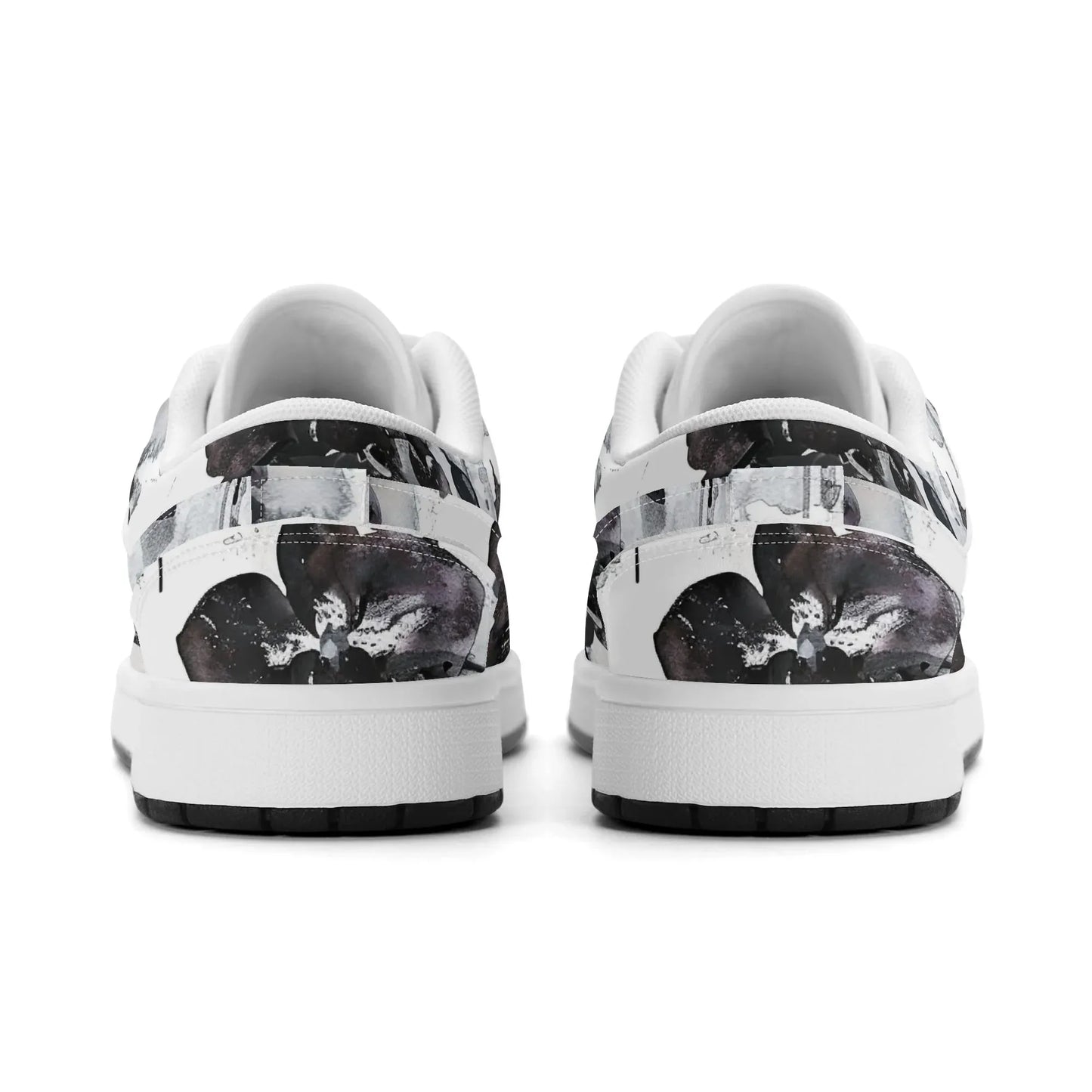 black-orchid-low-top-leder-sneaker-fur-damen-sneaker-jlr-design-35933 - JLR Design