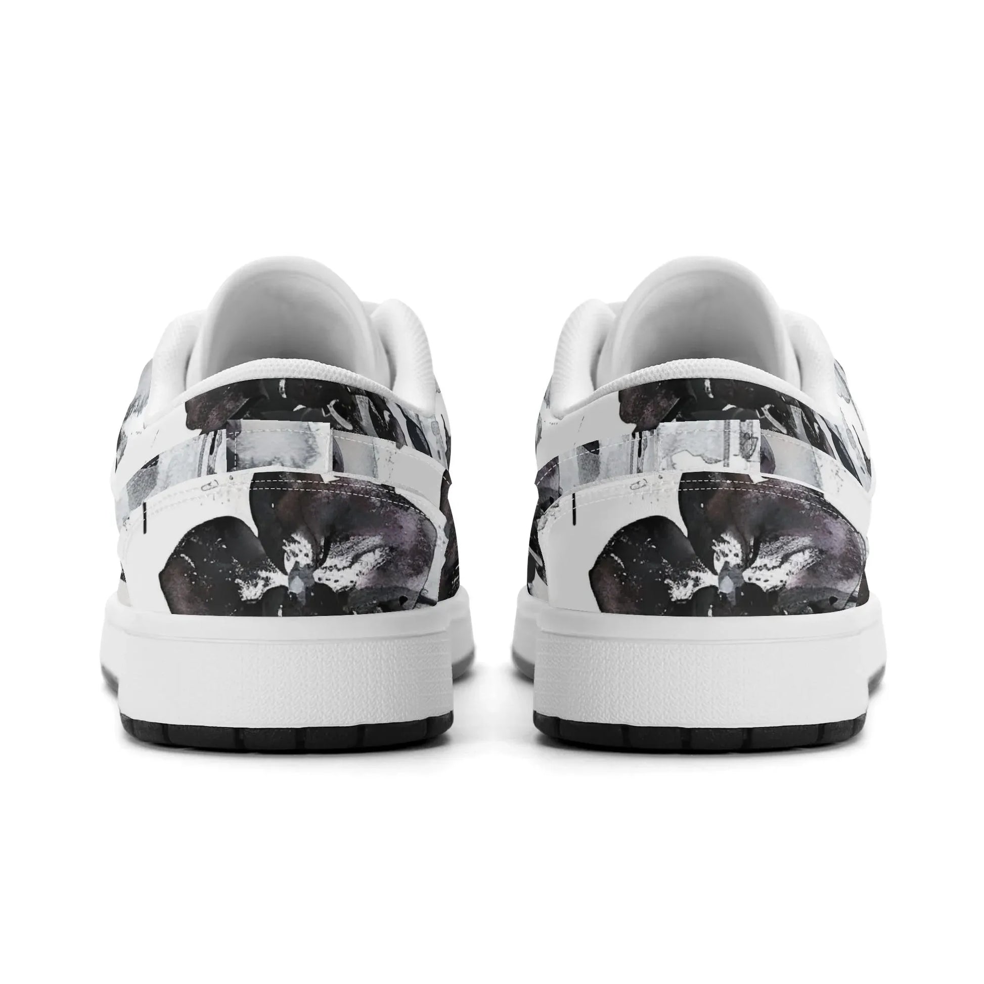 black-orchid-low-top-leder-sneaker-fur-damen-sneaker-jlr-design-35933 - JLR Design
