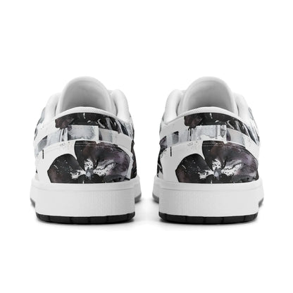 black-orchid-low-top-leder-sneaker-fur-damen-sneaker-jlr-design-35933 - JLR Design