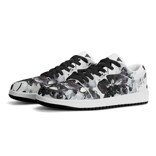 black-orchid-low-top-leder-sneaker-fur-herren-sneaker-jlr-design-41241 - JLR Design