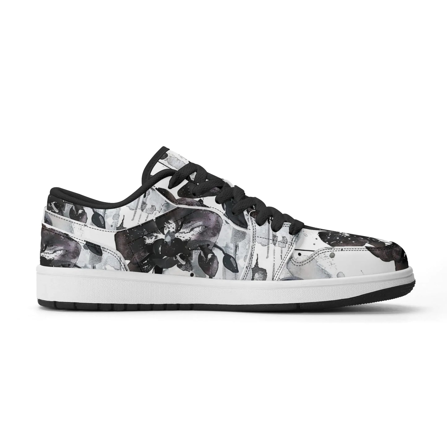 black-orchid-low-top-leder-sneaker-fur-herren-sneaker-jlr-design-74312 - JLR Design