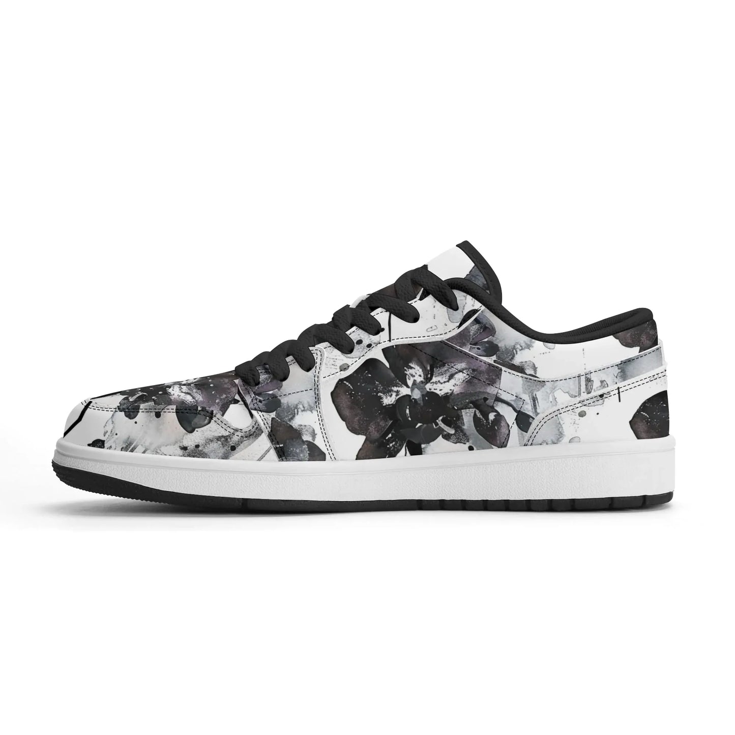 black-orchid-low-top-leder-sneaker-fur-herren-sneaker-jlr-design-56694 - JLR Design